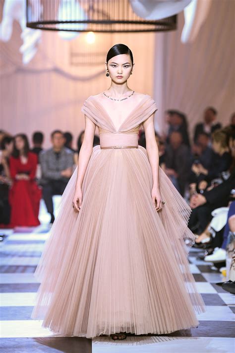 christian dior tulle dress 2018|christian dior patchworks.